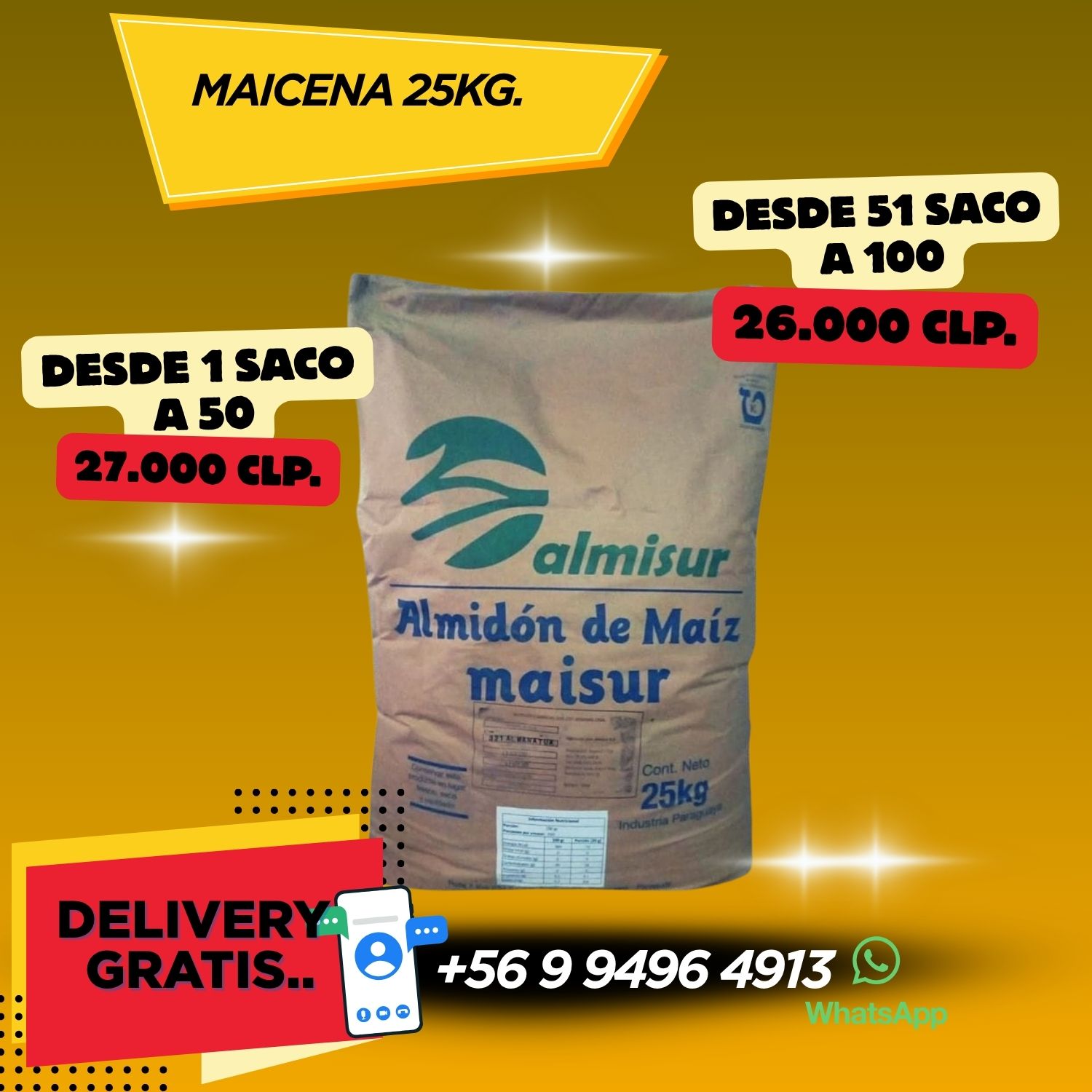 MAICENA 25KG