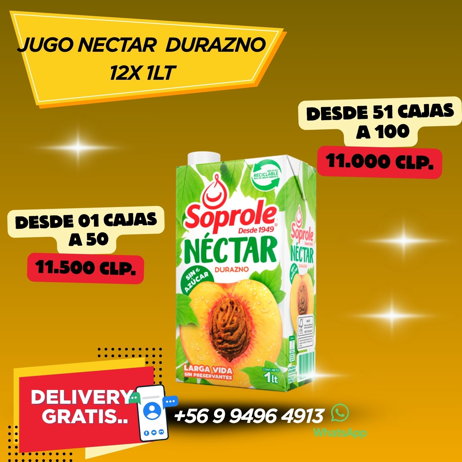 jugo nectar durazno 12x 1lt (3)