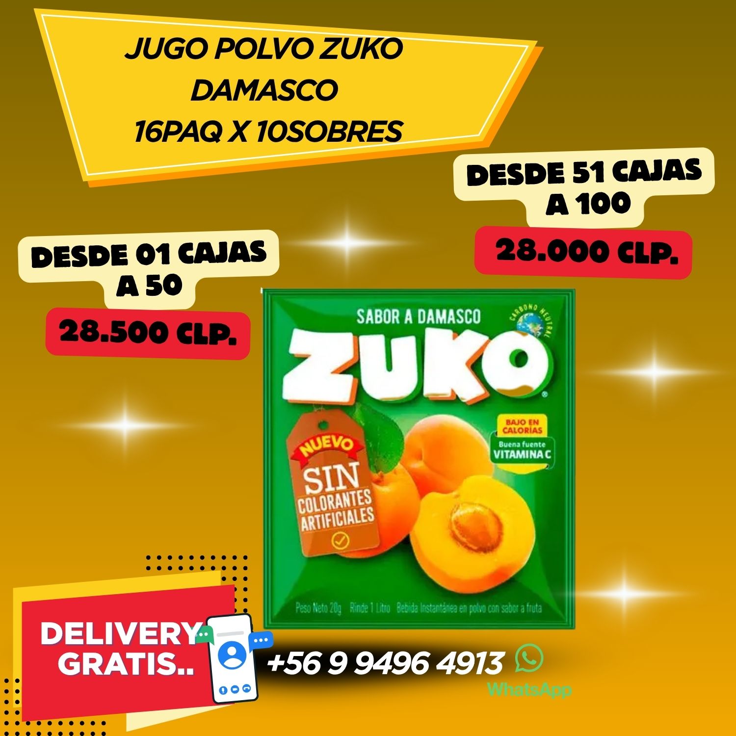 jugo damasco